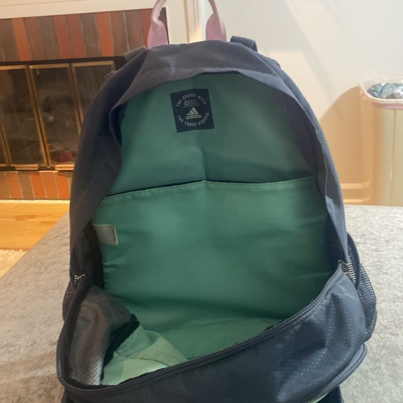 Adidas Load Spring Gray, Teal & Rainbow Backpack. {289} - Picture 7 of 11